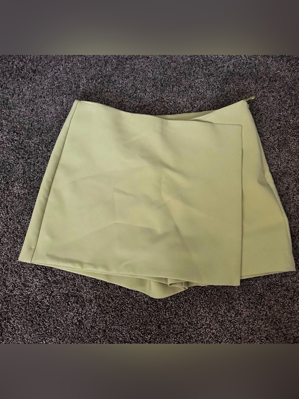 Zara Olive Green Skort